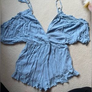 Lovers + Friends off-shoulder romper